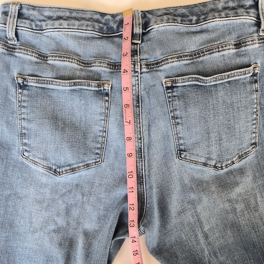Talbots Petites Straight Leg Jeans - Medium Wash Denim - Size 14P - Picture 8 of 10